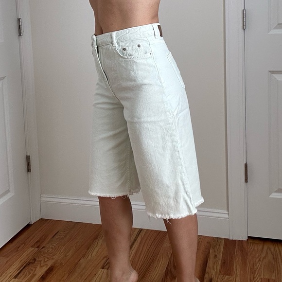 Zara Denim Bermuda Shorts - Picture 3 of 8